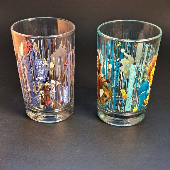 Set of 2 McDonald's Shrek 4 Forever After Glasses - Picture 4 of 13